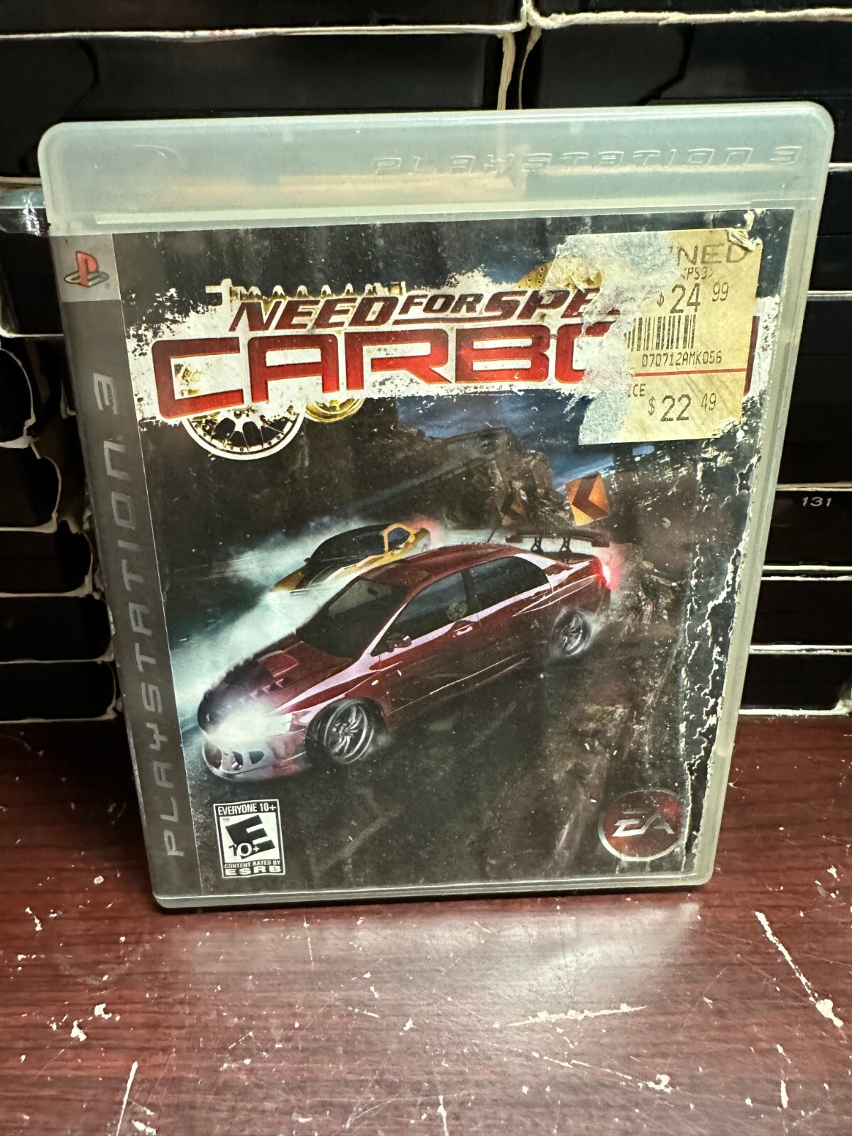 VGD Need for Speed Carbon Sony PlayStation 3 2006 PS3