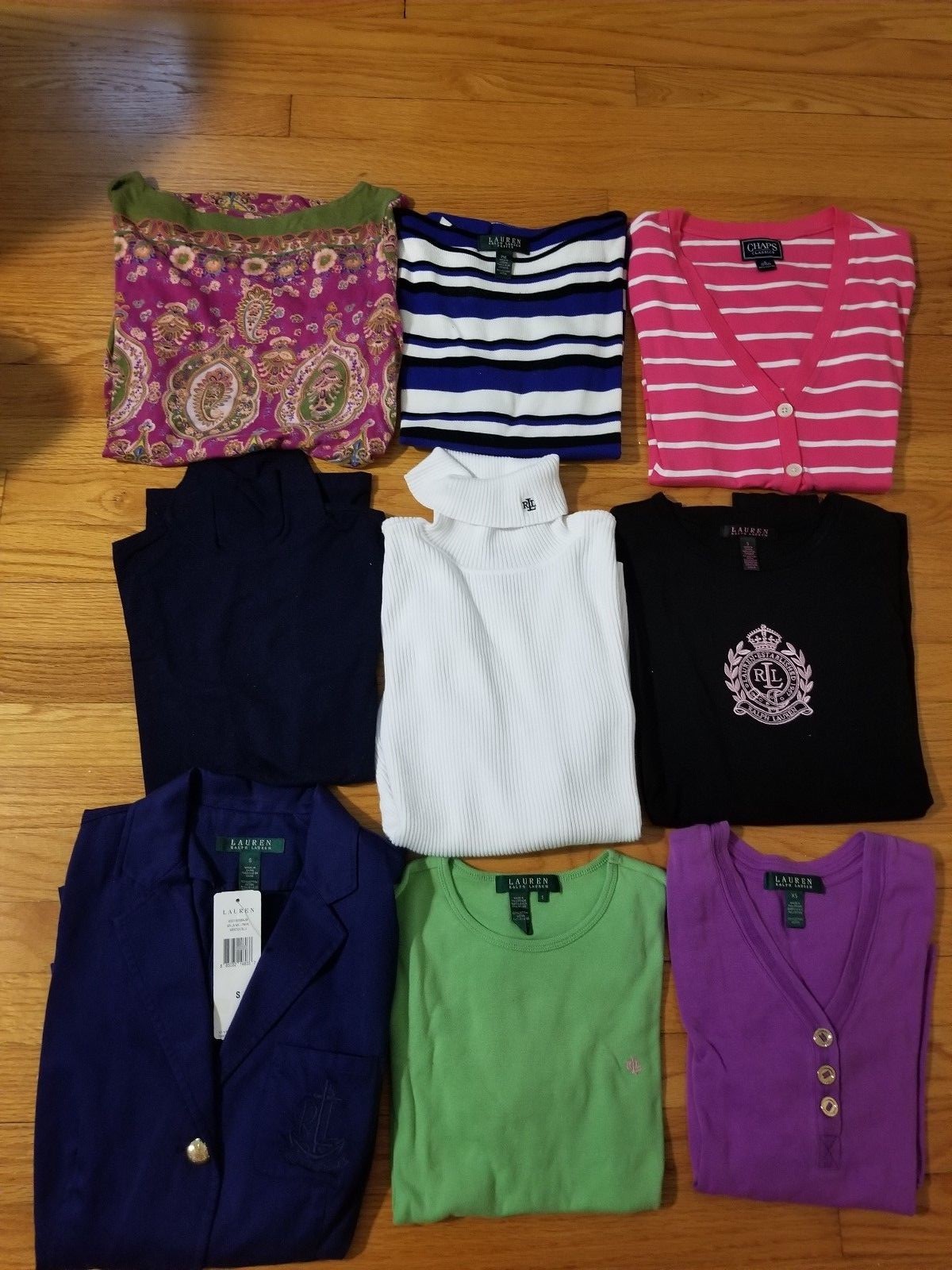 Ralph Lauren and Tommy Hilfiger woman clothes-35pc.