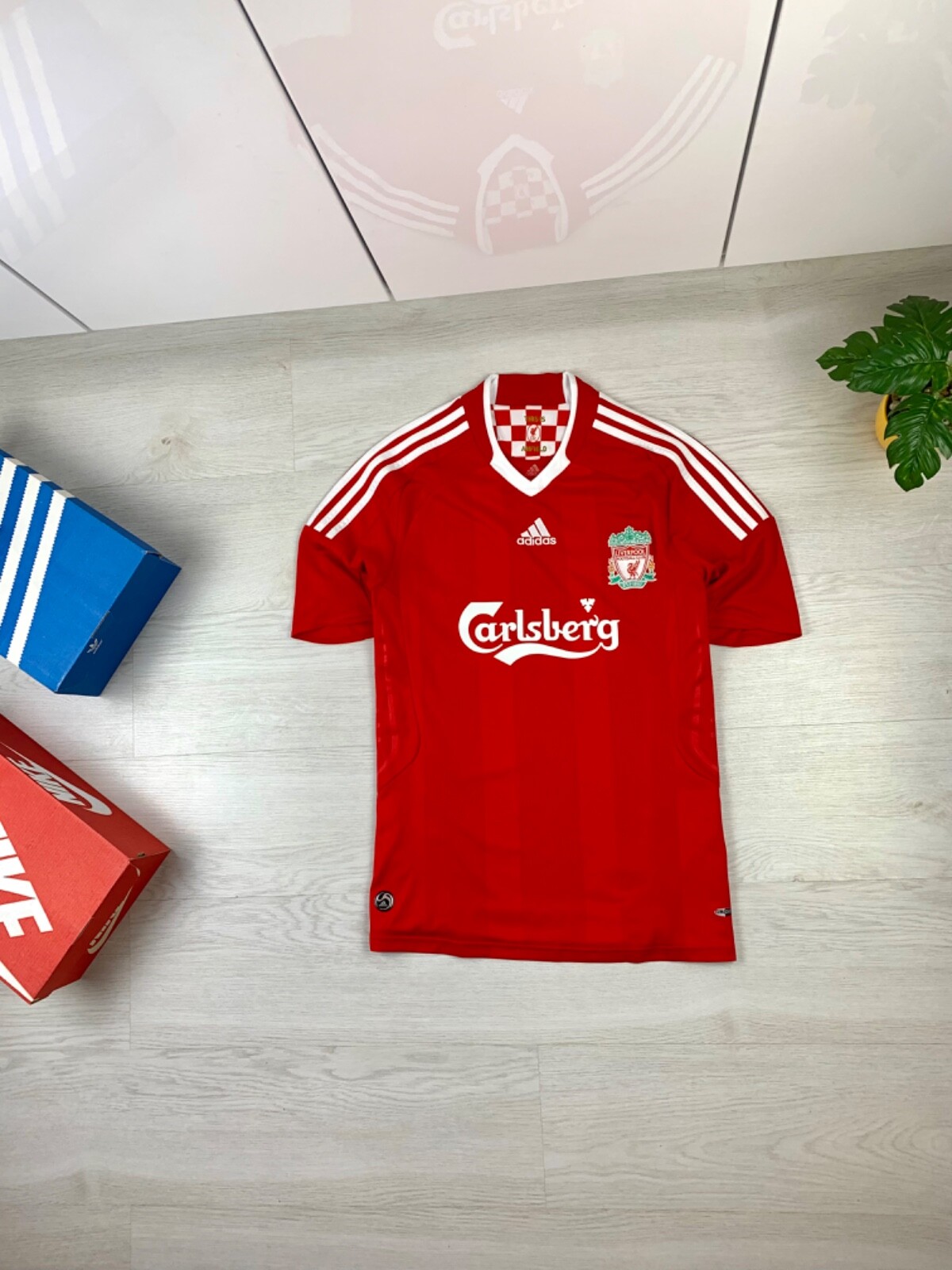 Adidas Liverpool 2008 Home Football Shirt | eBay