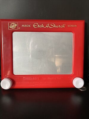 Vintage Magic Etch A Sketch Screen No.505 Ohio Art The World of Toys Working