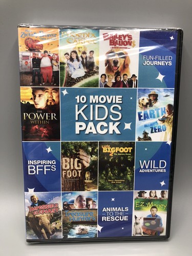 10 Movie Kids Pack, Jack Beanstalk Family Collection 4 DVD