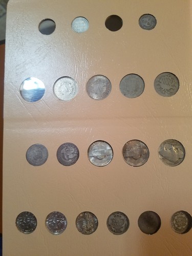 DANSCO TYPE COINS ALBUM WITH COINS