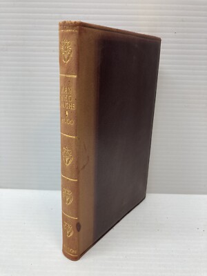 The Man Who Laughs by Victor Hugo Thomas Nelson and Sons New York Leather Bound