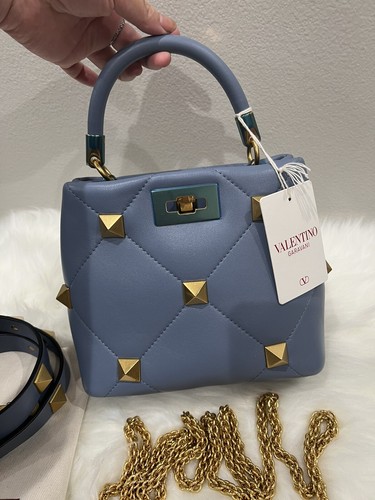 roman stud the handle bag 520 in nappa