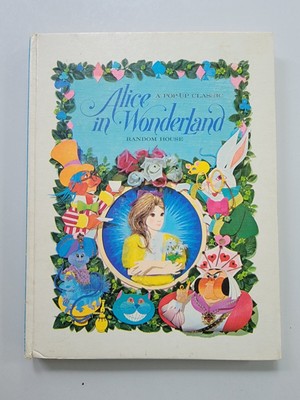 Hard to find vintage book Alice in Wonderland (A Pop-Up classic) Random House,NY