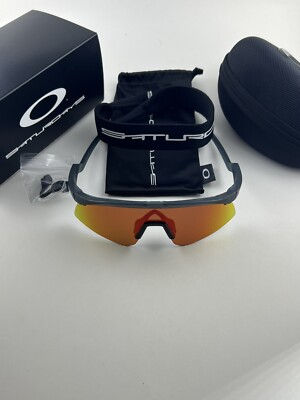 Oakley Hydra X Saturdays NYC Matte Crystal Black Prizm Ruby Satisfy Palace LE