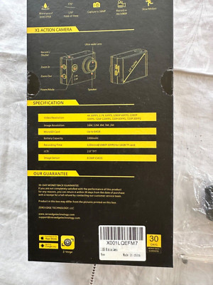 Z-Edge X-1 High Definition Sports/Action Camera NEW Missing Card