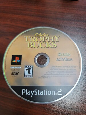 Cabela's Trophy Bucks (PlayStation 2 PS2) NO TRACKING - DISC ONLY #971