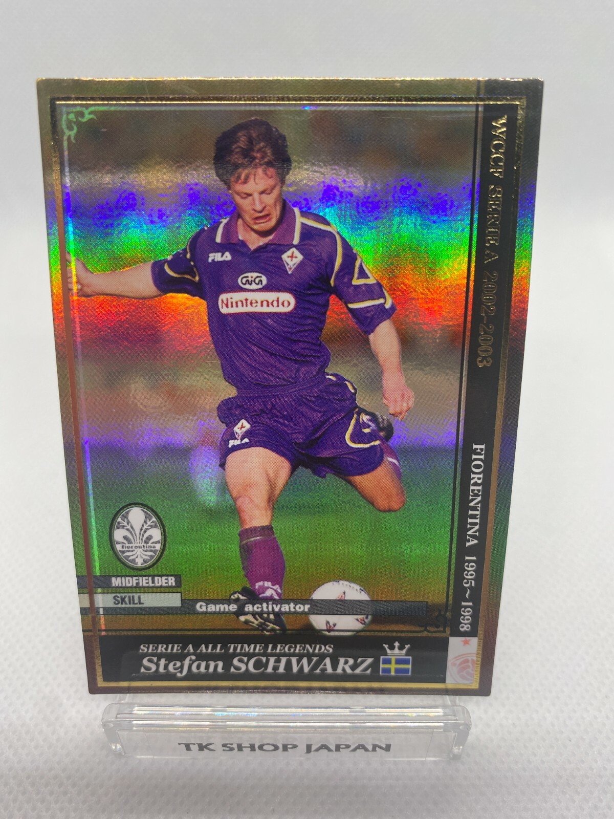 Panini WCCF Footista 2002-03 Stefan Schwarz ALL TIME LEGENDS