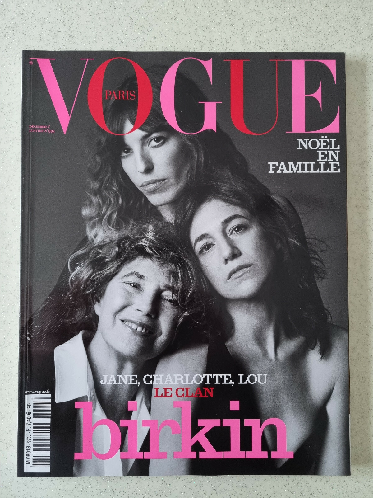 VOGUE PARIS 2018年12月 No.993 Jane Birkin VOGUE PARIS 2018年12月 No.993 Jane Birkin VOGUE MAGAZINE