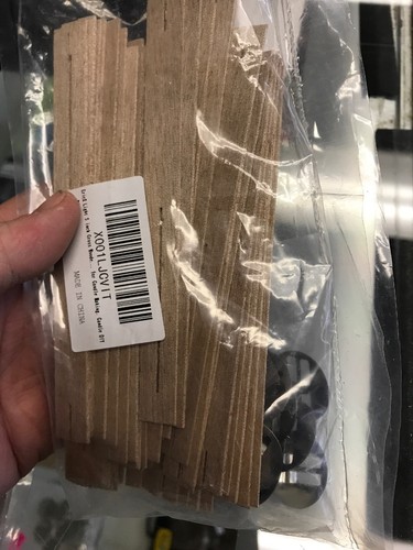 2 Sets Cross Wooden Candle Wicks Core Supplies DIY Candle Making With Metal Base