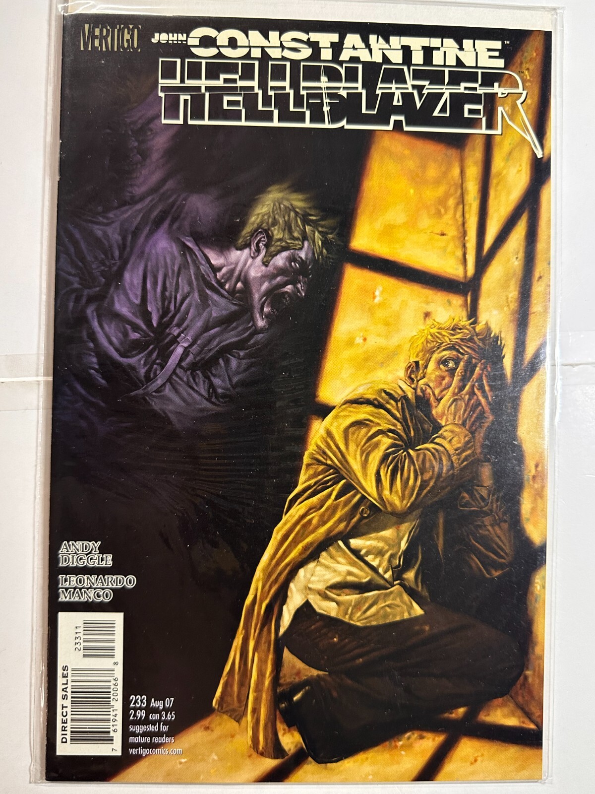 John Constantine Hellblazer #233 ~ 2007 DC / Vertigo Comics