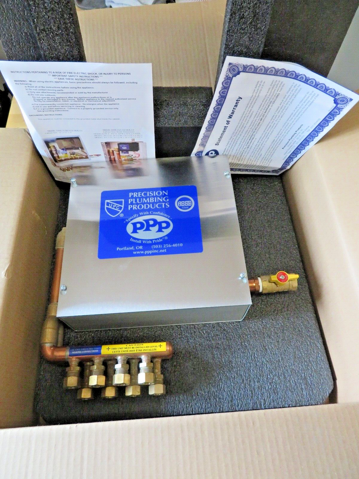 Prime-Time Electronic Trap Priming Assembly Surface Mount PTS-8-625 New