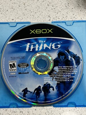 The Thing (Microsoft Xbox, 2002) Disc Only