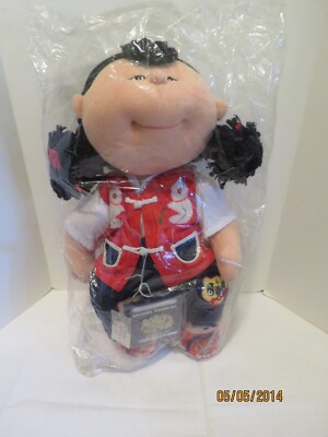 Hong Kong Rice Patty Babies 1997 British Passport Panda Bear Embroidered 16''