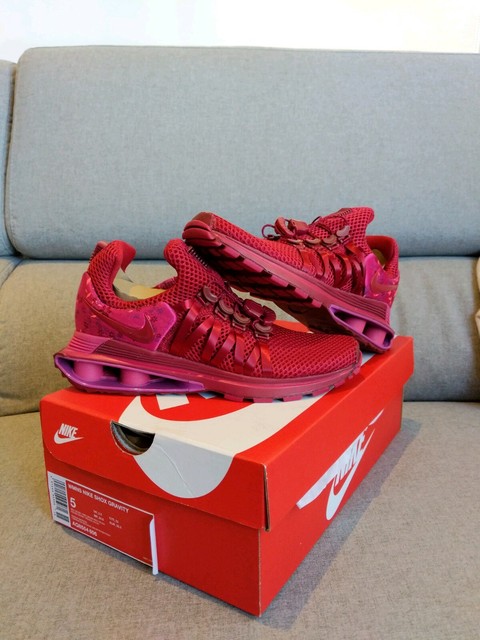 womens nike shox gravity red crush