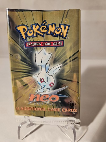 ポケモンカードゲーム pokemon NeoDestiny1st Editionbooster box Pokemon Neo Destiny EMPTY 1st Edition Booster Box Opened No