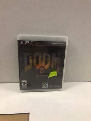 PLAYSTATION 3 DOOM 3 BFG EDITION COMPLETE IN CASE