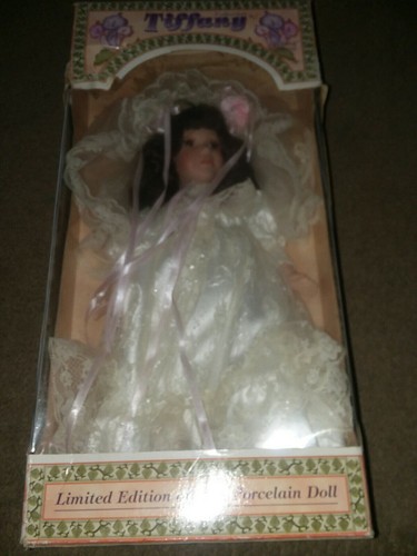 The Tiffany Collection limited fine edition of porcelain doll 1997 serie-1998