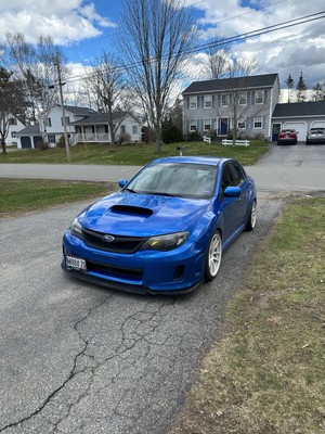 Owner 2013 Subaru Impreza Sedan Blue AWD Manual WRX