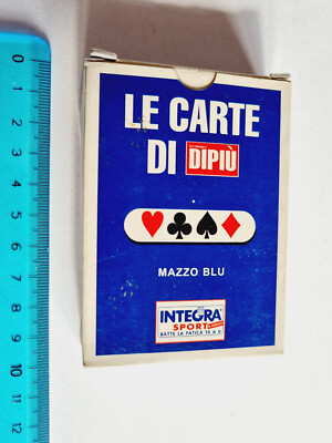 CARTE DA GIOCO SETTIMNALE DI PIU POKER BRIDGE ORIGINAL VINTAGE PLAYING CARDS NEW
