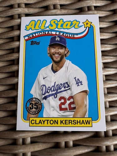 2024 Topps Series 2 Clayton Kershaw 89ASB-49 1989 Topps All