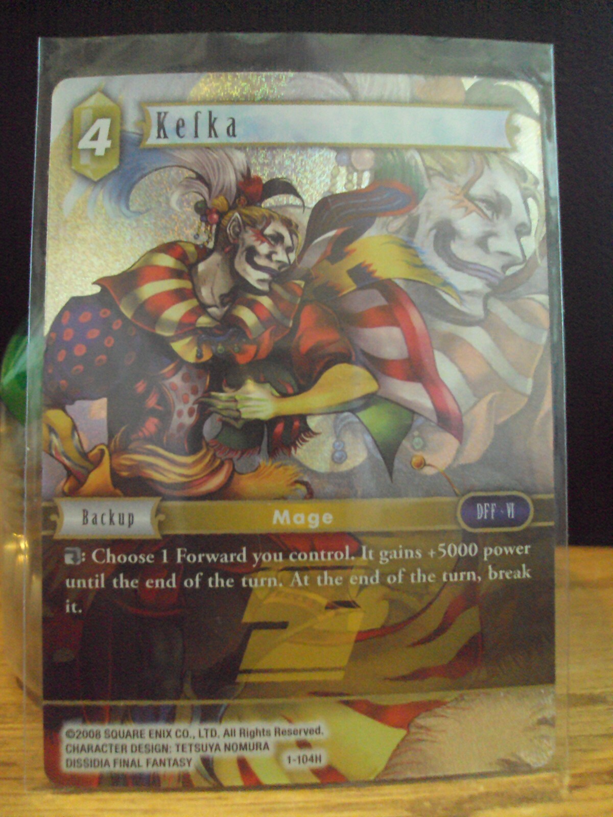 b*e様 ビビ　foil mtg ff Vivi's Thunder Magic (Lightning Bolt) JAPANESE (NM FOIL