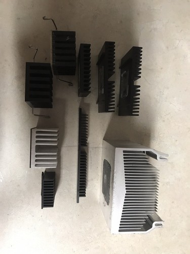 9pc. Miscellaneous aluminum Heatsink Cooling For Electronics