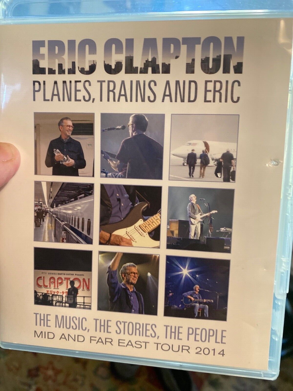 Eric Clapton: Planes, Trains and Eric (DVD, 2014) Music
