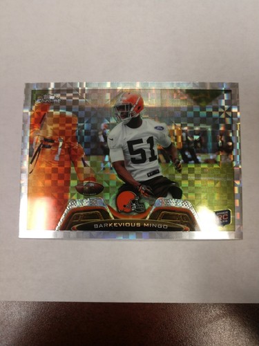 Barkevious Mingo 2013 Topps Chrome X-Fractor Parallel #106