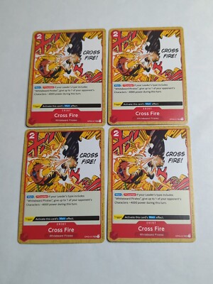 ONE PIECE Card Game Pillars of Strength CROSS FIRE X4 OP03-017 UC ENGLISH