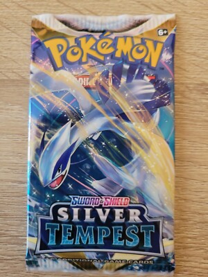 Pokémon TCG: Sword & Shield Silver Tempest Booster Pack - 10 Cards