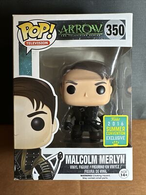 Funko POP! Television: Arrow - Malcolm Merlyn #350 SDCC 2016