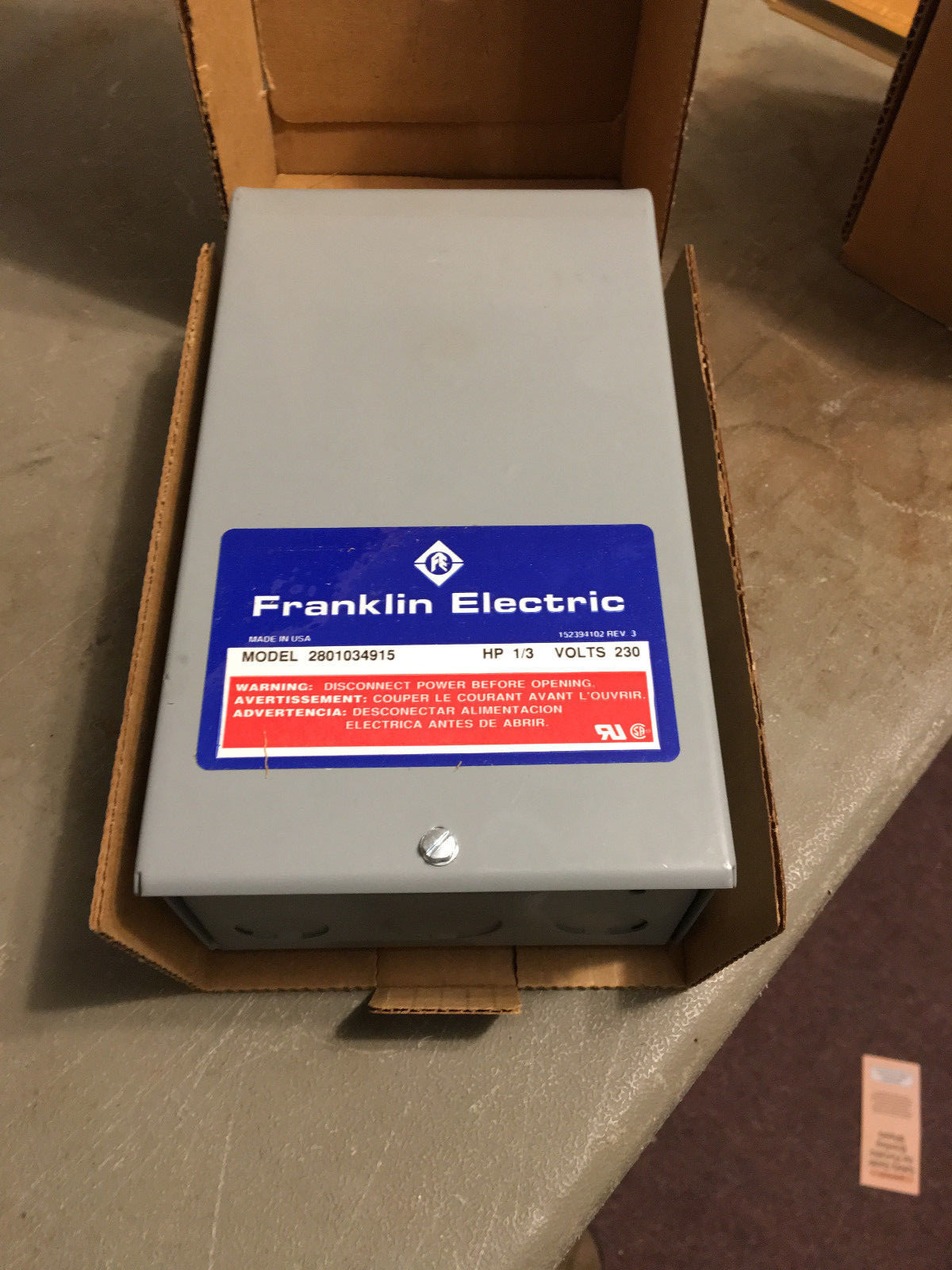 FRANKLIN ELECTRIC 2801034915 4