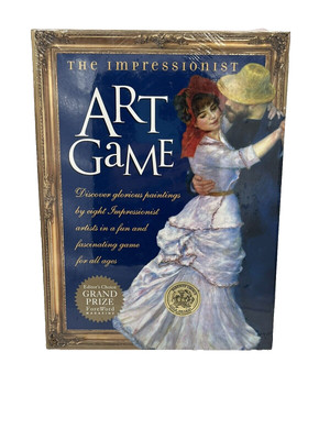 The Impressionist Art Game NEW Discover Paintings By 8 Artists Cards & Book