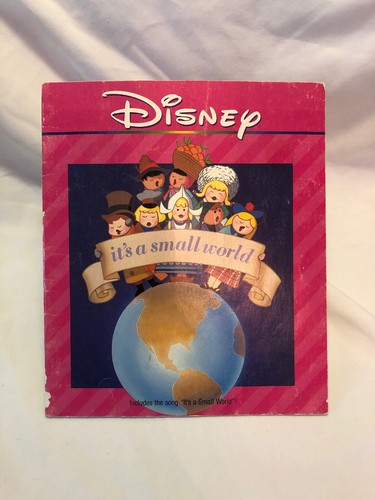 Walt Disney's It's a Small World レコード 絵本 Amazon.com: Walt Disney's It's a Small World w/ Full Color