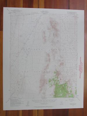 Belted Peak Nevada 1958 Original Vintage USGS Topo Map