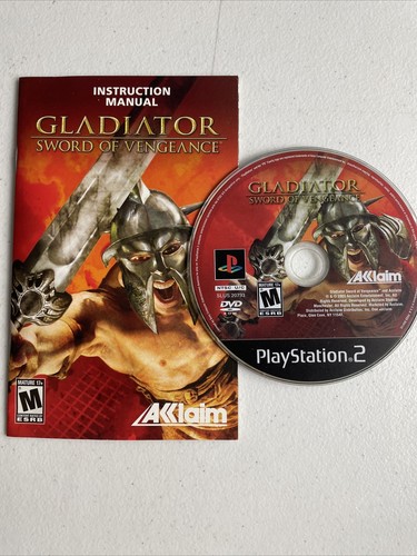 Gladiator: Sword of Vengeance (Playstation 2 PS2, 2003) No