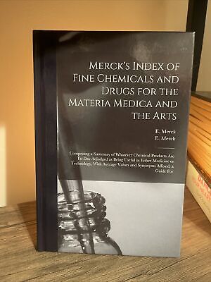 Merck's Index of Fine Chemicals and Drugs for the Materia Medica and the Arts...