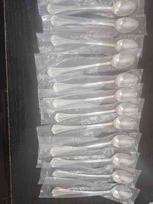 Lenox Stainless Flatware ALCOTT 892282 -Iced Tea Spoons - Set of TWELVE (12) New