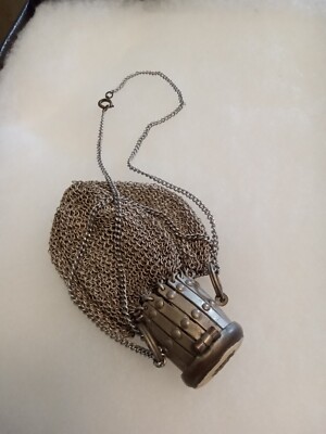 Vintage mesh online coin purse