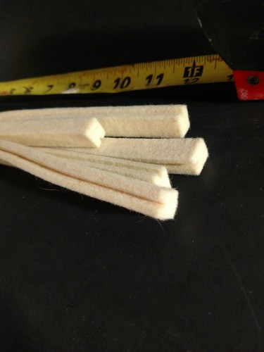 Lot 5 pcs New White Piano Damper Lifter Felt  3/8