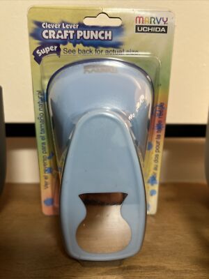 Uchida LV-SJCP40 Clever Lever Super Jumbo Craft Punch