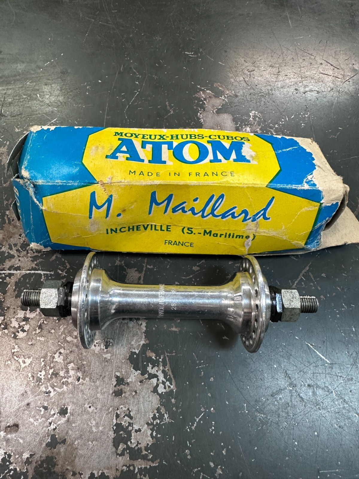 ビンテージ Maillard ATOM 36H 前後ハブセット ビンテージ Maillard ATOM 36H 前後ハブセット