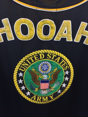 Army Football Jersey Game Hooah Flag Large