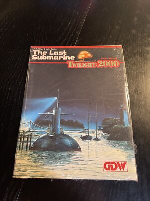 The Last Submarine Twilight 2000 Jeff Billings Twilight: 2000 GDW NEW IN SHRINK