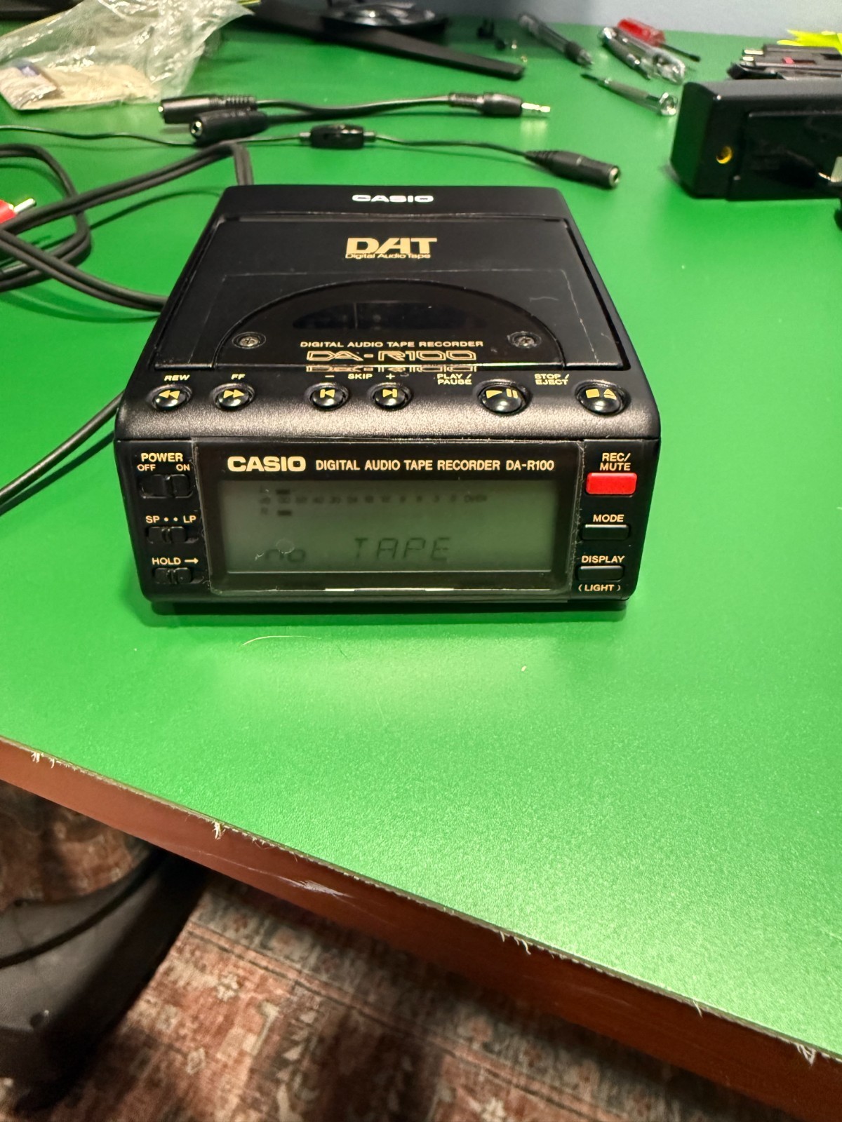 カシオ DA-R100 DAT (DENON DTR-80Pのカシオ版) 中古 カシオ DA-R100 DAT (DENON DTR-80Pのカシオ版) 中古