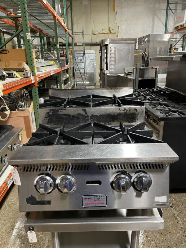 Used Star 804HA-SU Ultra-Max 4 Burner Commercial Step-Up Hot Plate