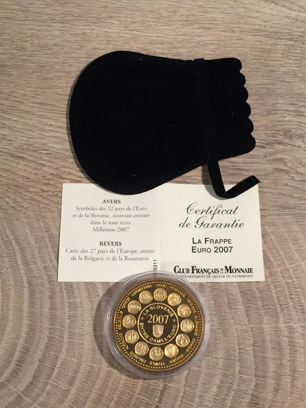 Médaille La France à L'Honneur 2008 - Collection, XXème Siècle