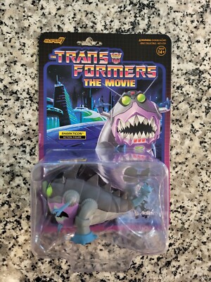 Sharkticon The Movie 2022 3.75'' TRANSFORMERS ReAction Super 7 NEW MOC